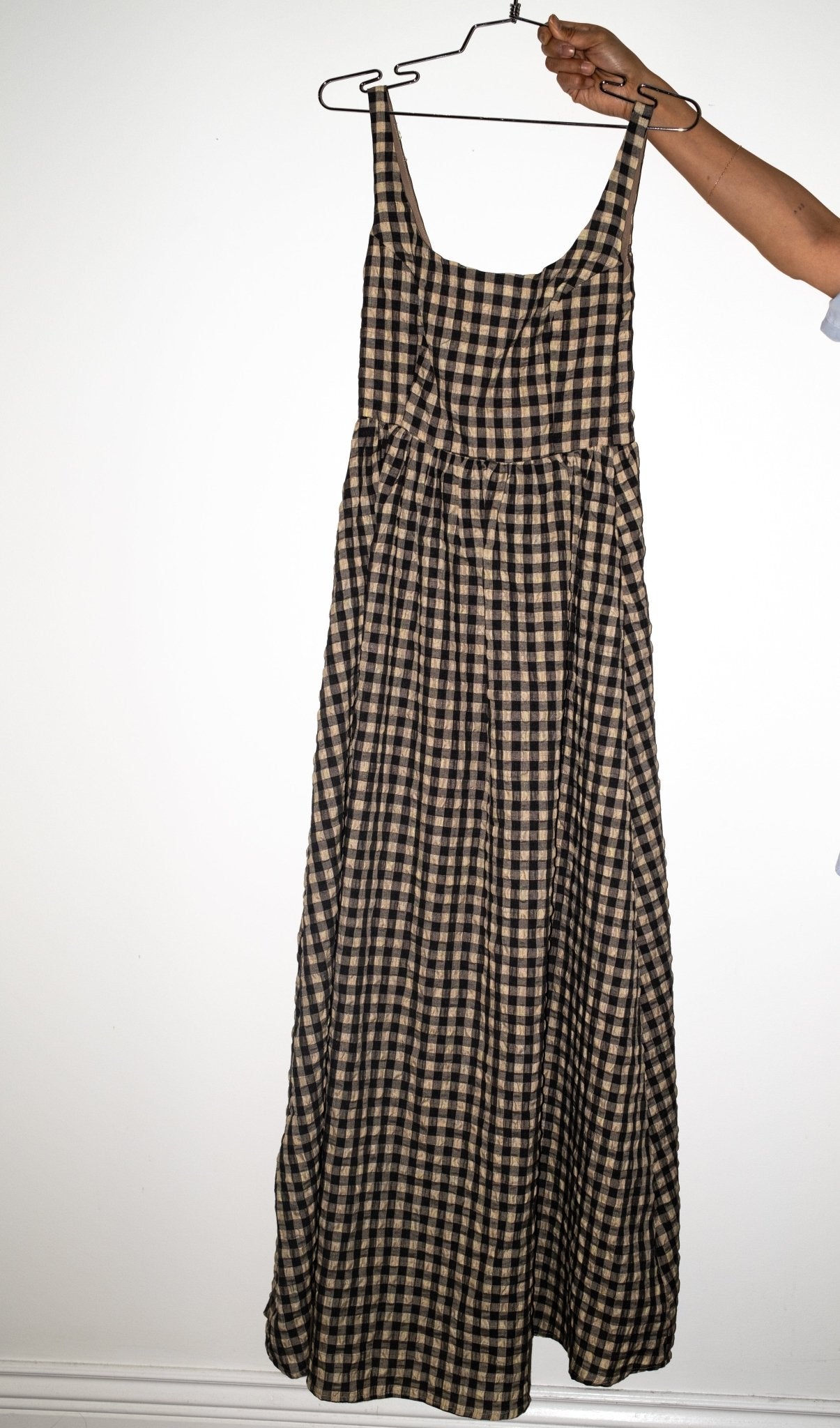 Bede Dress in Checker - et Tigre