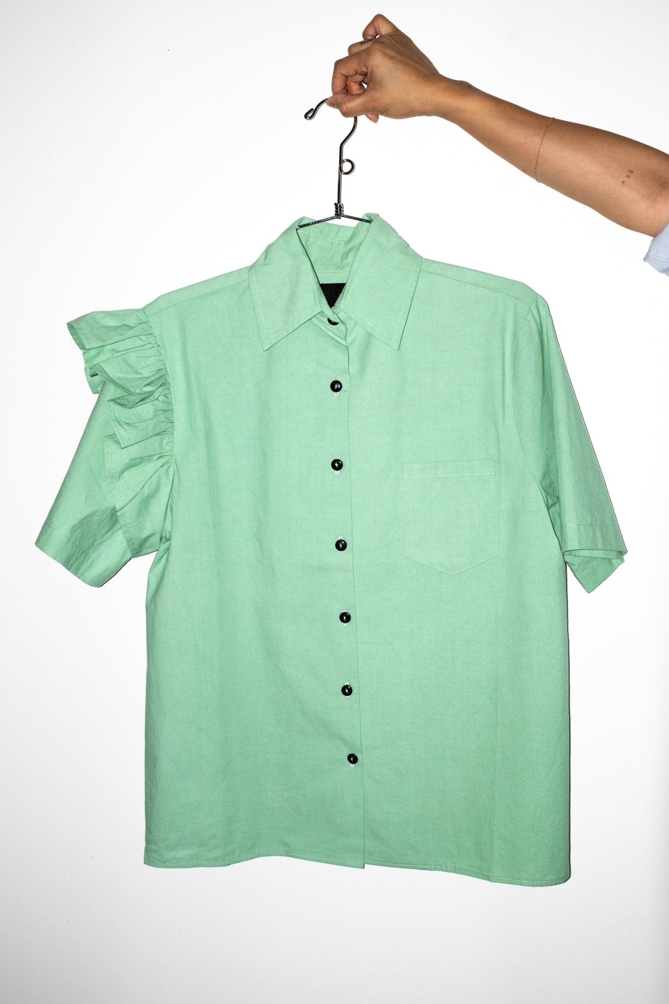 Bowie Sleep Shirt in Mint - et Tigre