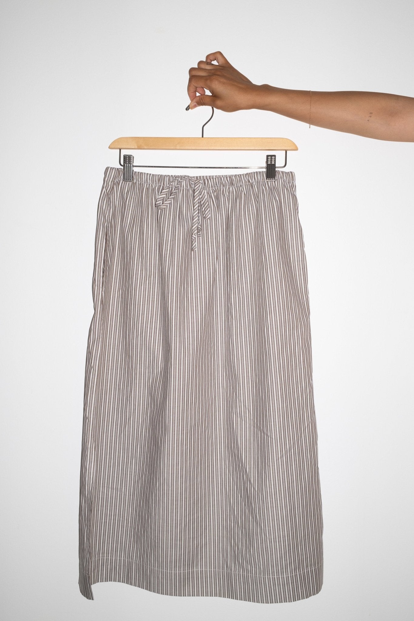 Cruz Skirt in Brown + Multi Stripe - et Tigre