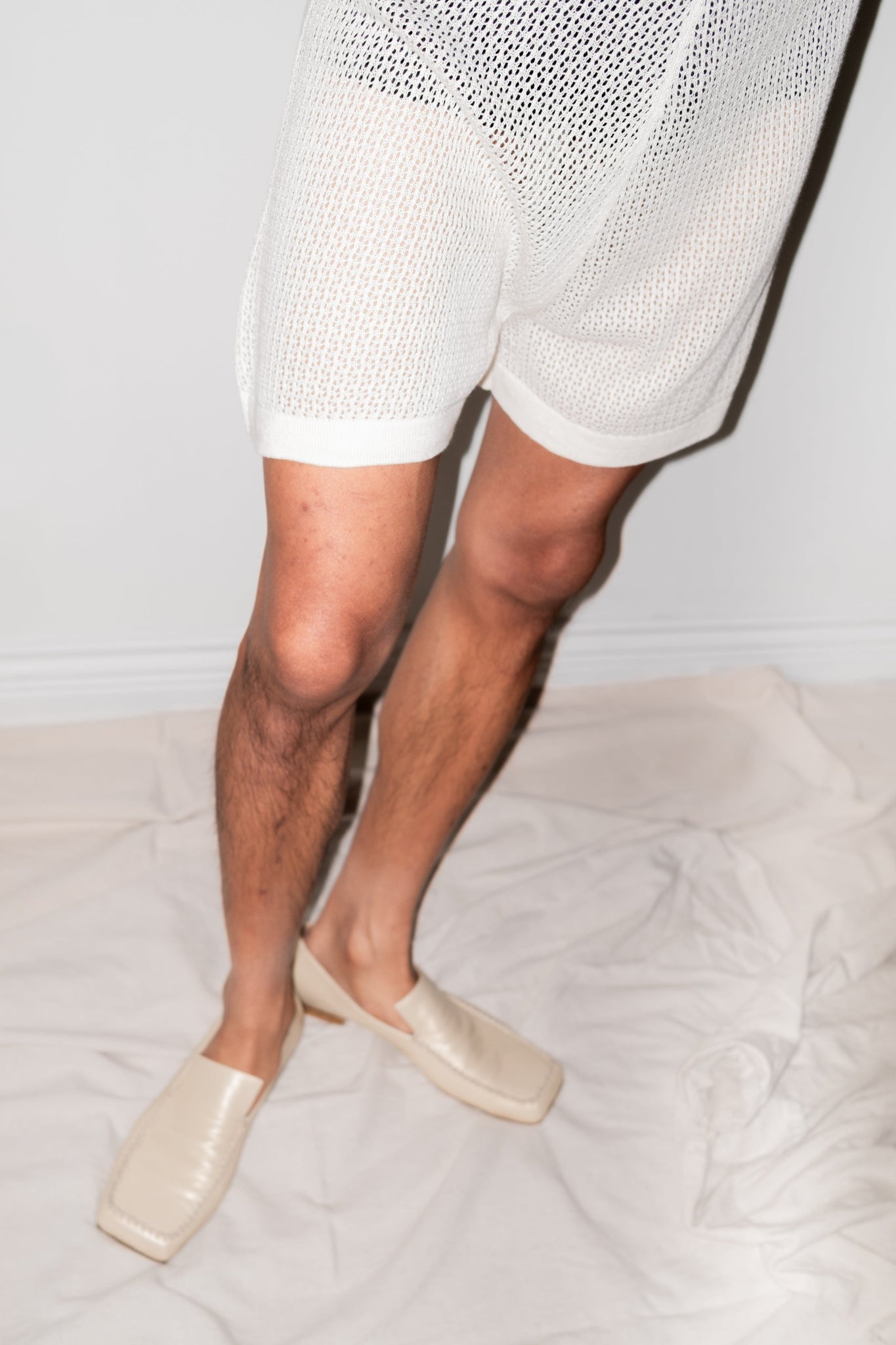 et Tigre Shorts XS John Knit Short in Cream