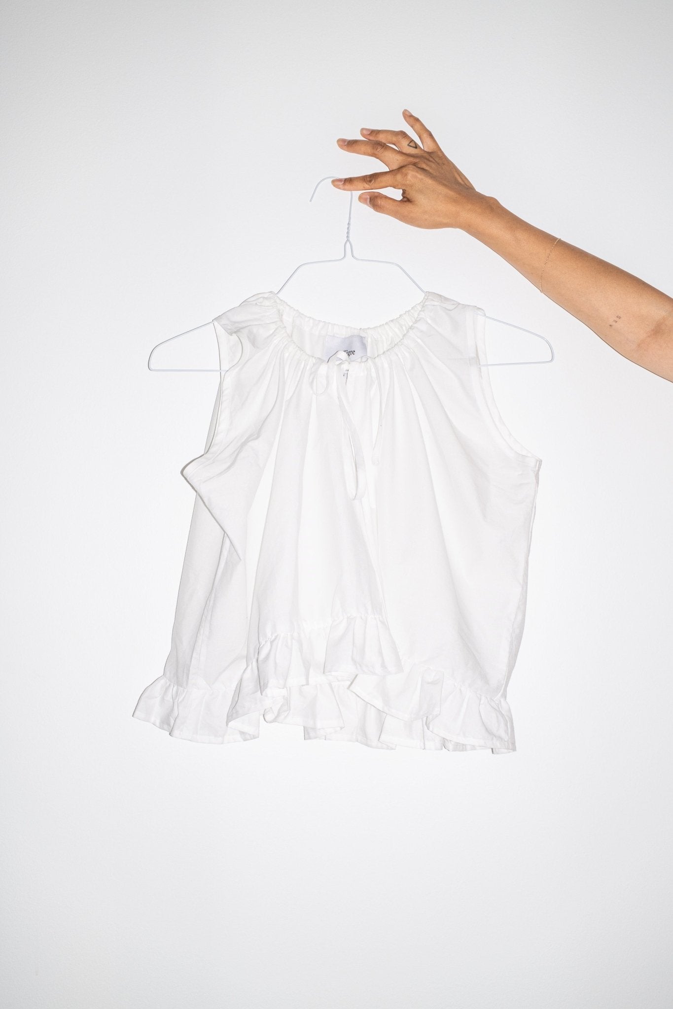 Gari Top in White - et Tigre