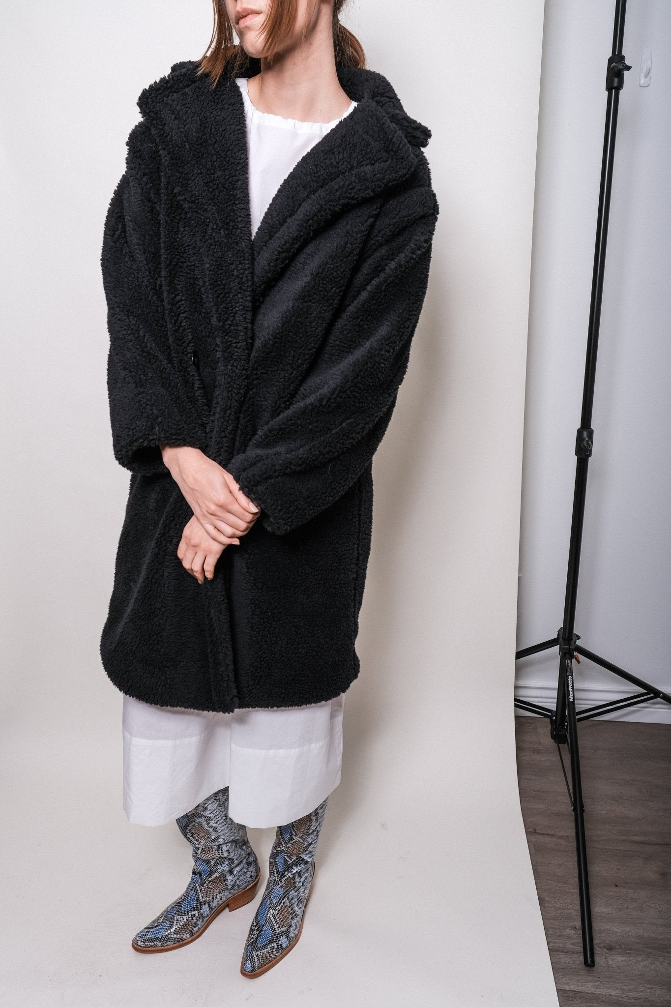 Georgie Coat in Black - et Tigre