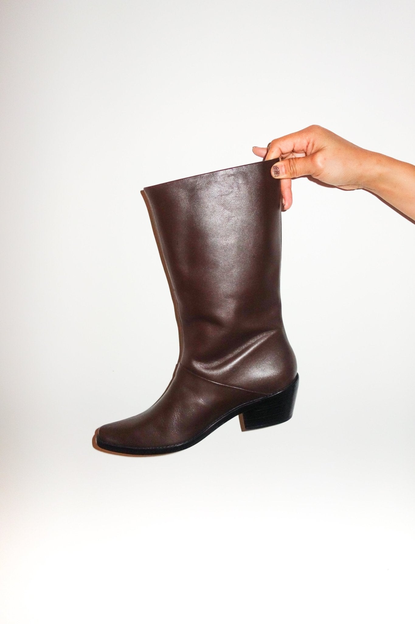 Jackie Boot in Richato Chocolate - et Tigre