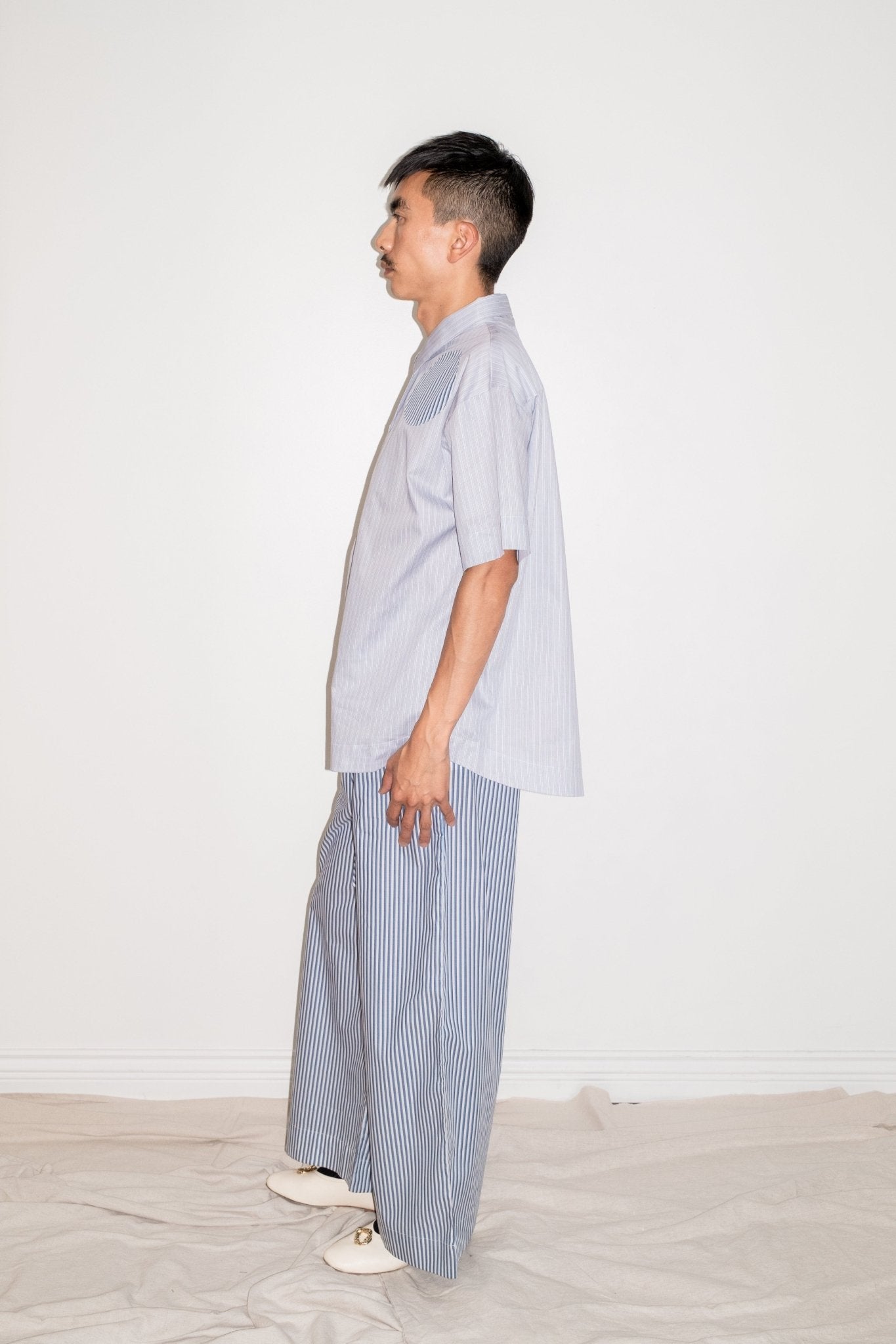 Jeff Top in Blue + Multi Stripe - et Tigre