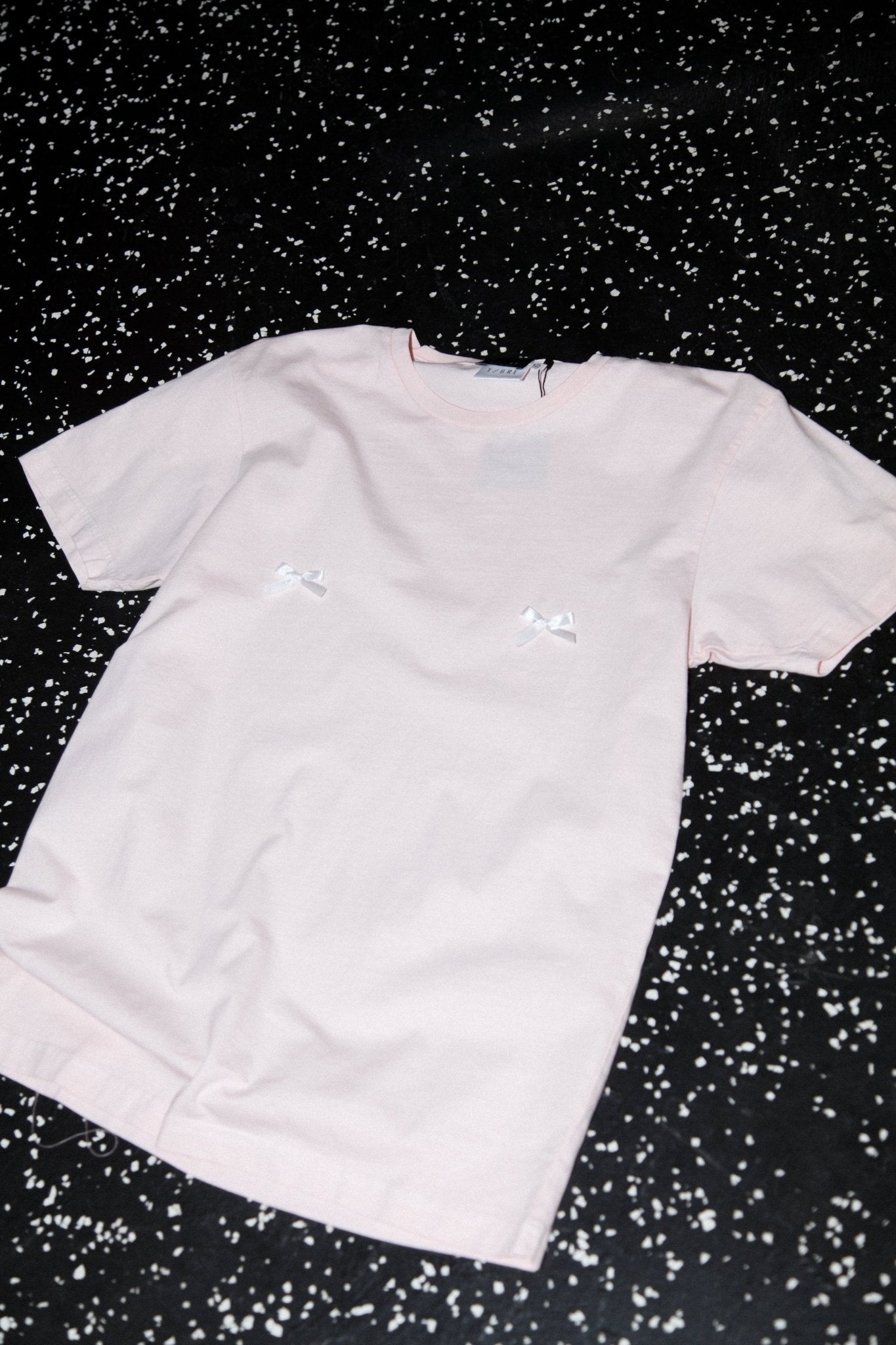 Liv Top with Nipple Bows in Pink - et Tigre