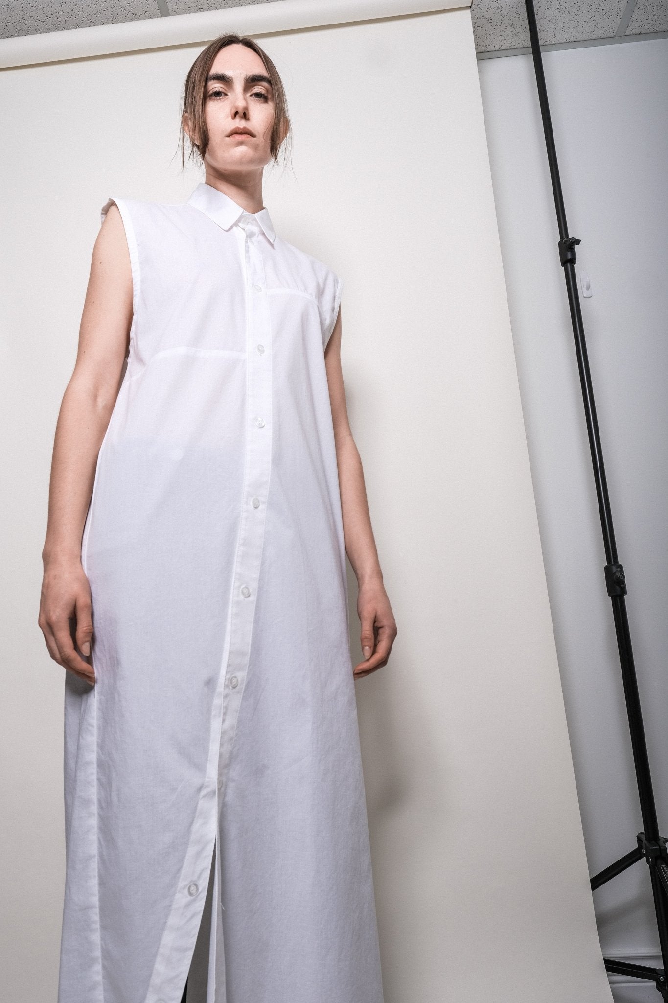 Nico Dress in White - et Tigre