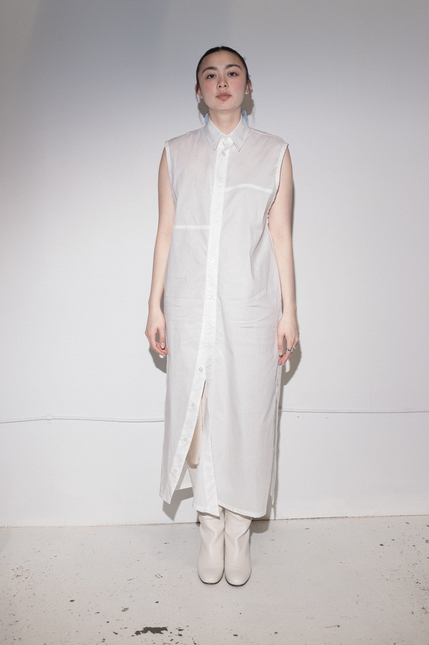 Nico Dress in White - et Tigre