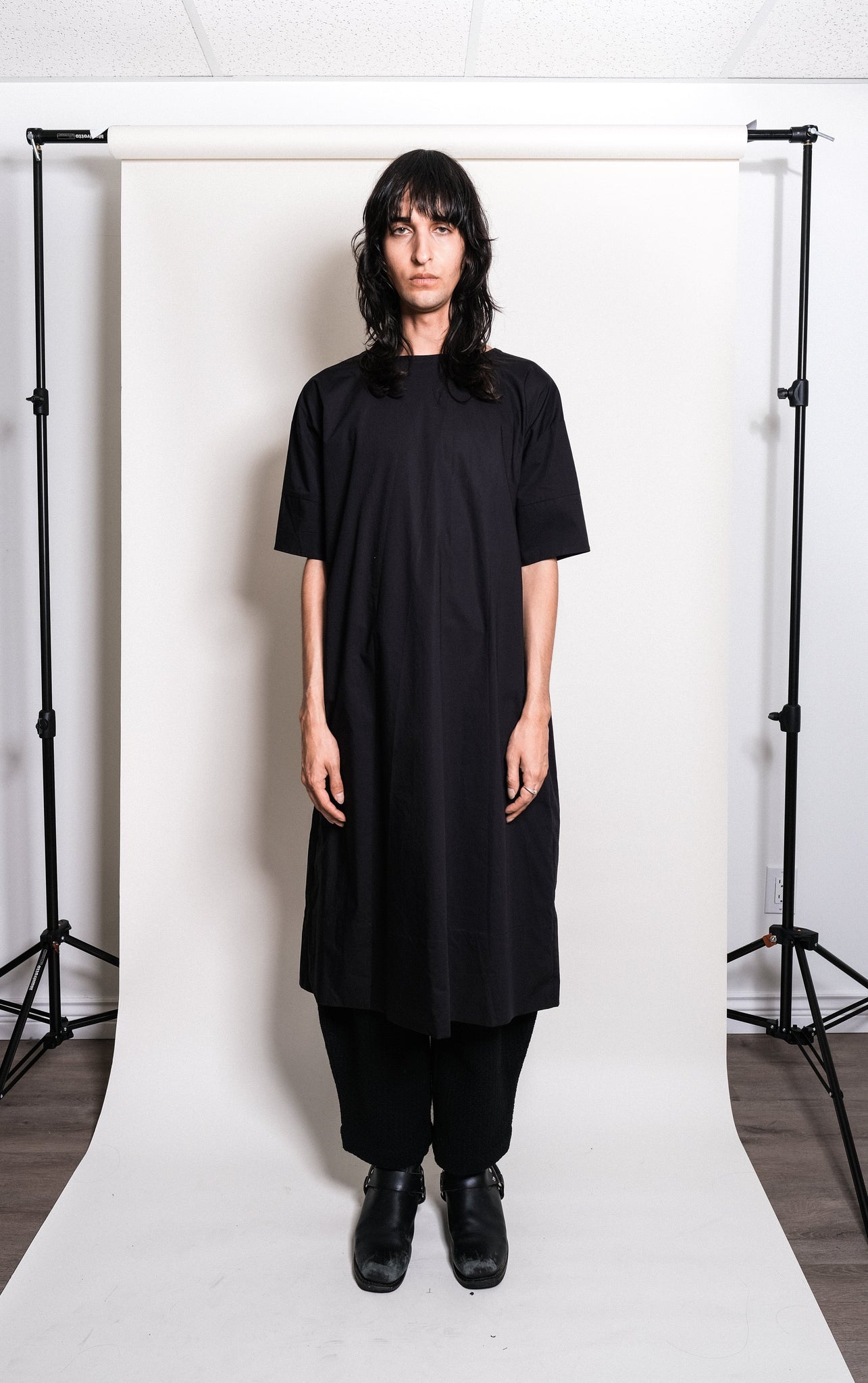 Renzo Dress in Black - et Tigre