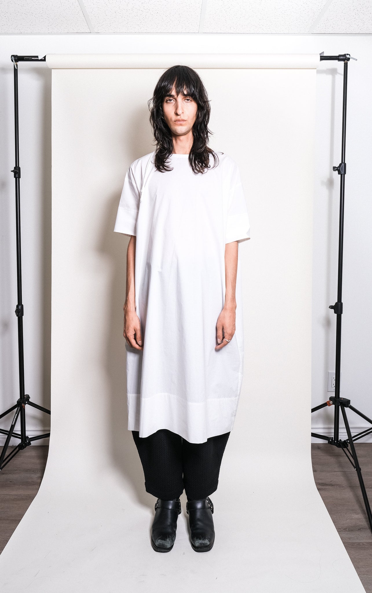 Renzo Dress in White - et Tigre