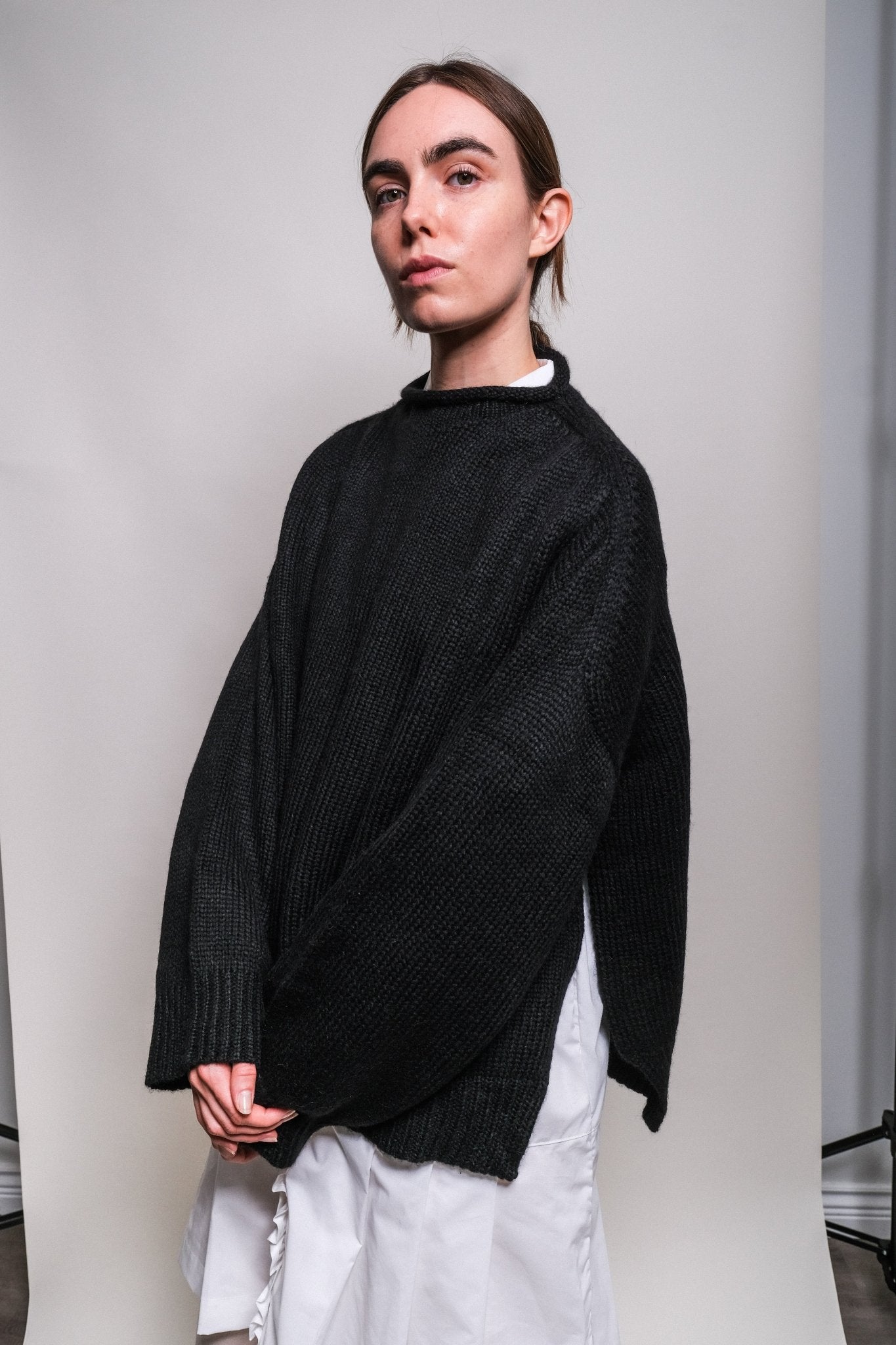 Rudy Pullover in Black - et Tigre