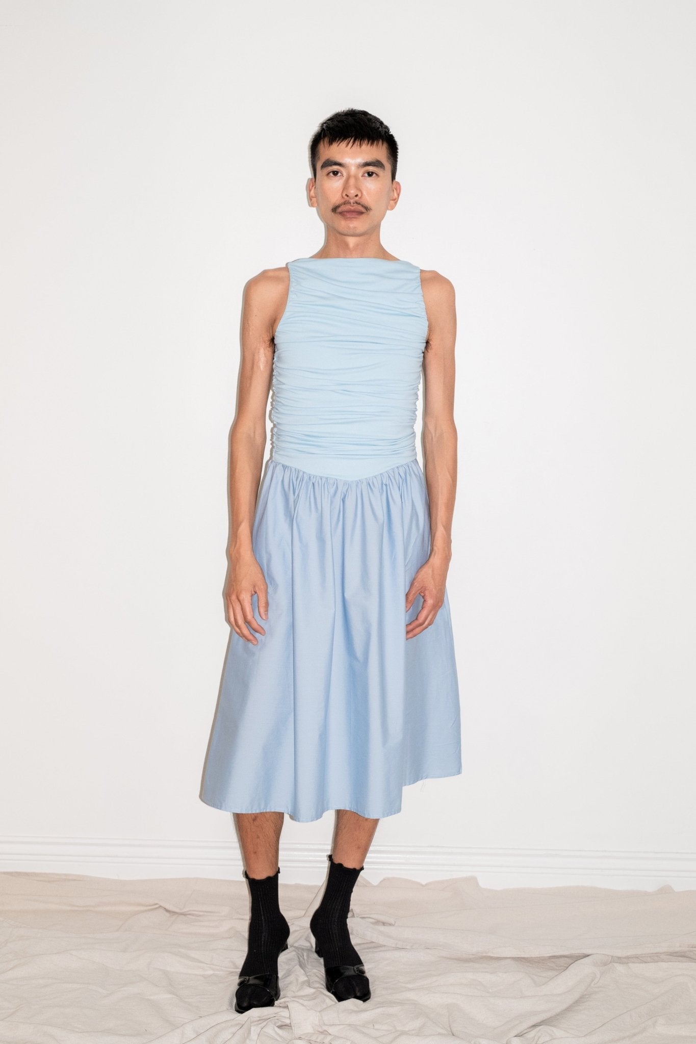 Shobha Dress in Baby Blue - et Tigre