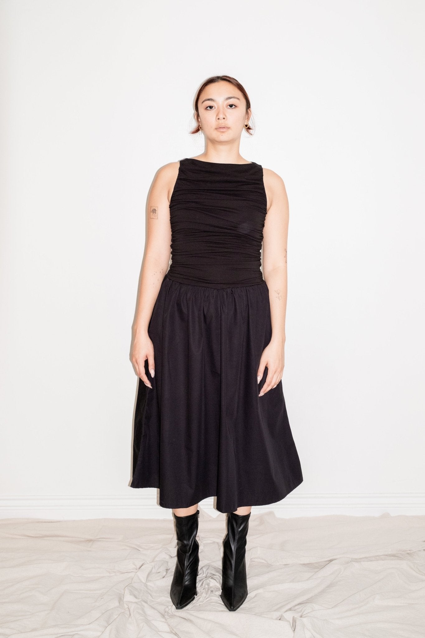 Shobha Dress in Black - et Tigre