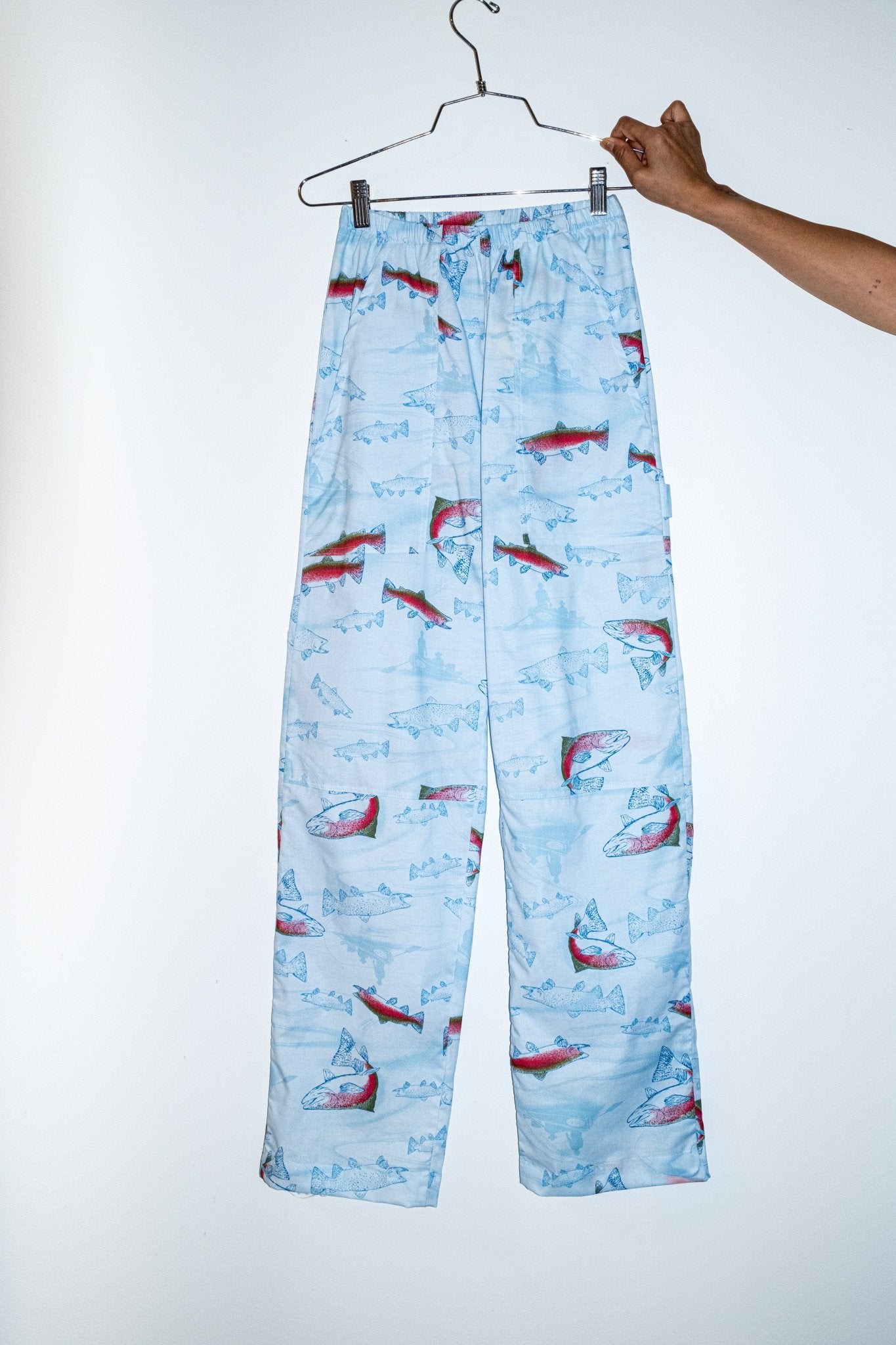 Sunny Pants in Fish Print - et Tigre
